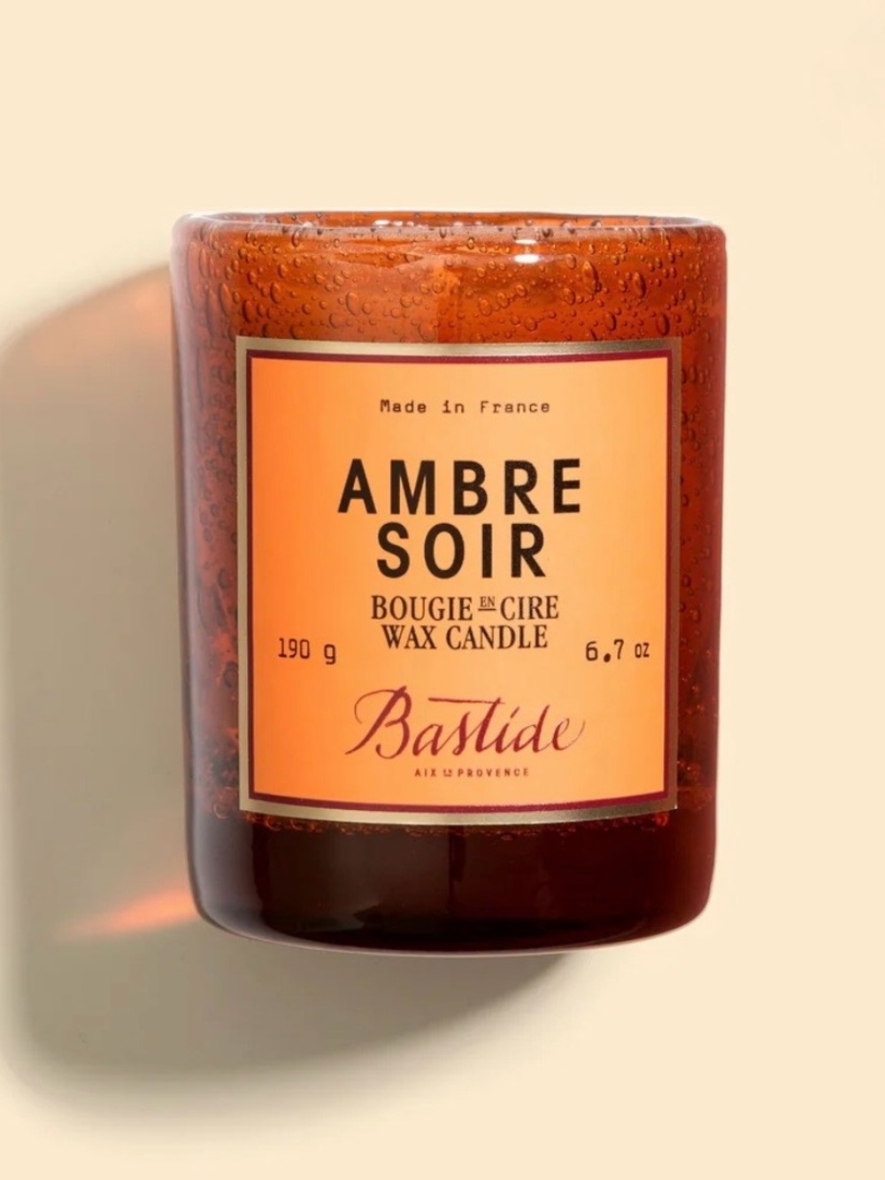 Bastide Ambre Soir Scented Candle